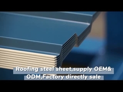 PPGI galvanisierte Farbe beschichtete gewölbtes überdachende Stahlblech